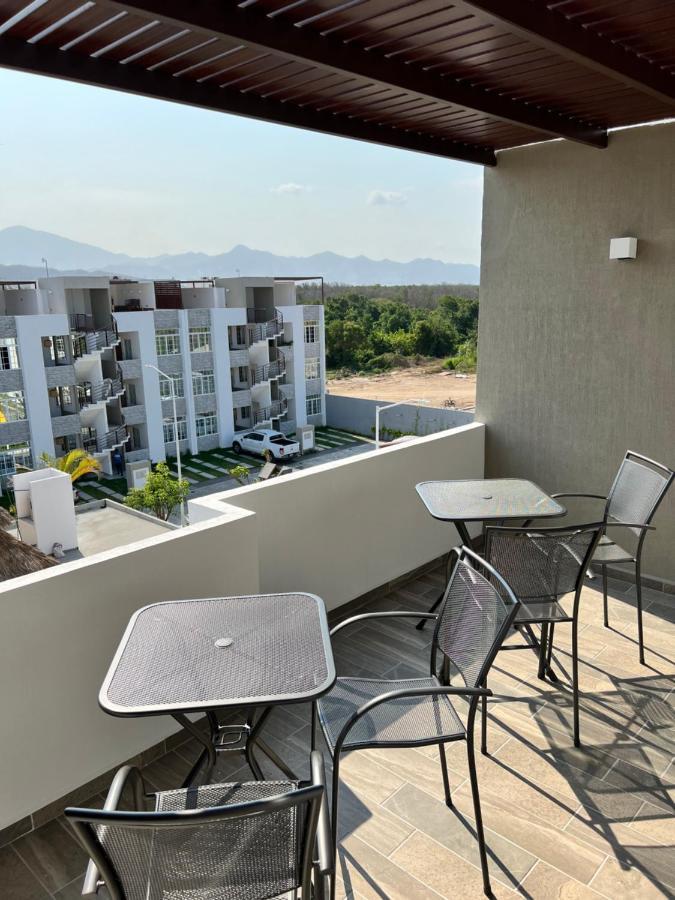 Penthouse Manzanillo Exclusivo Con Alberca Apartment Exterior photo