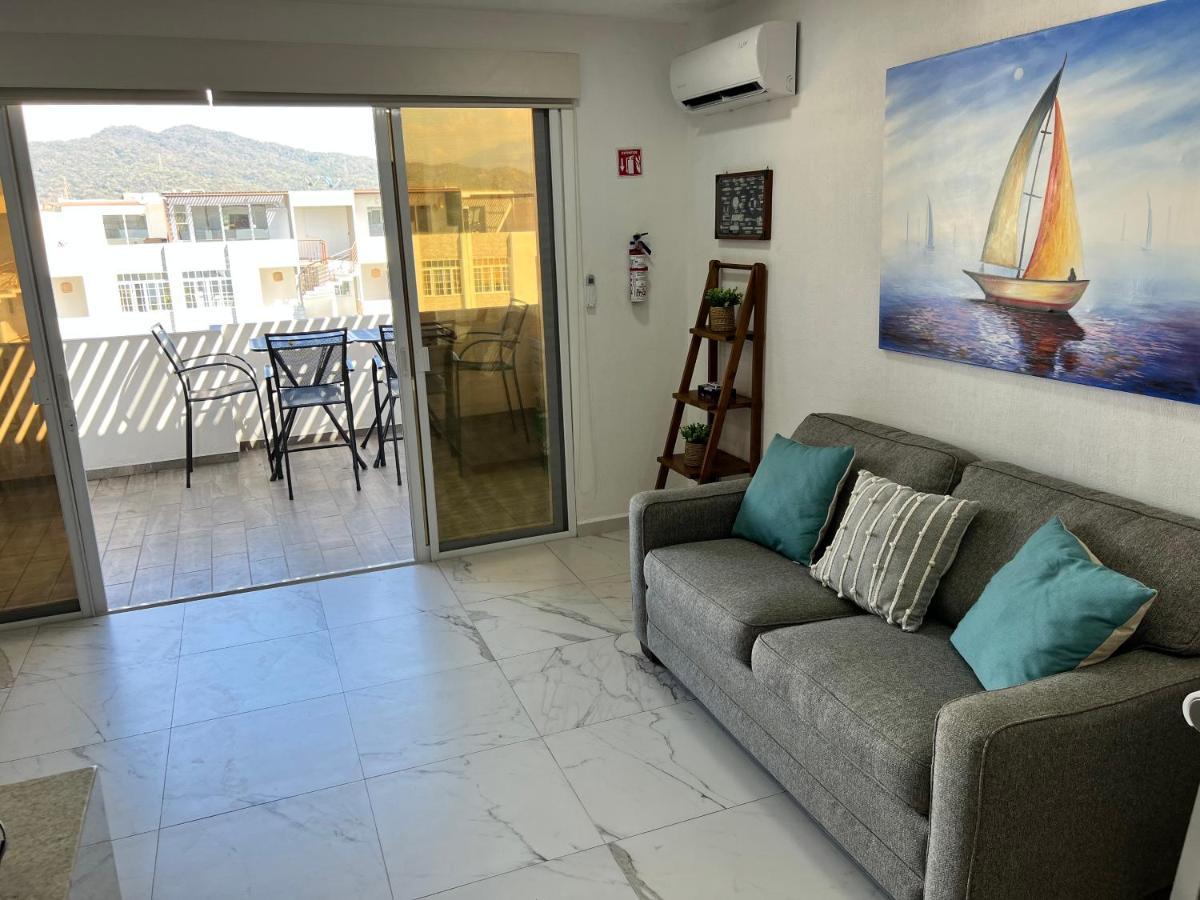 Penthouse Manzanillo Exclusivo Con Alberca Apartment Exterior photo